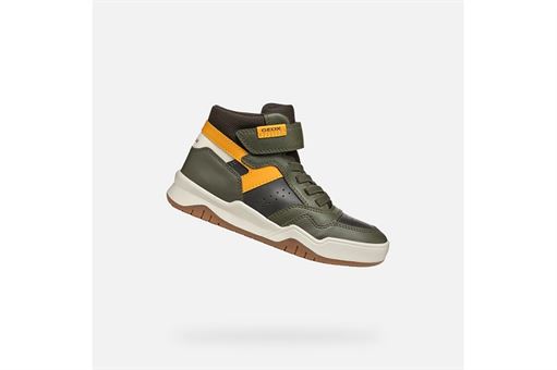 Geox jr baskets et sneakers j367rf vert