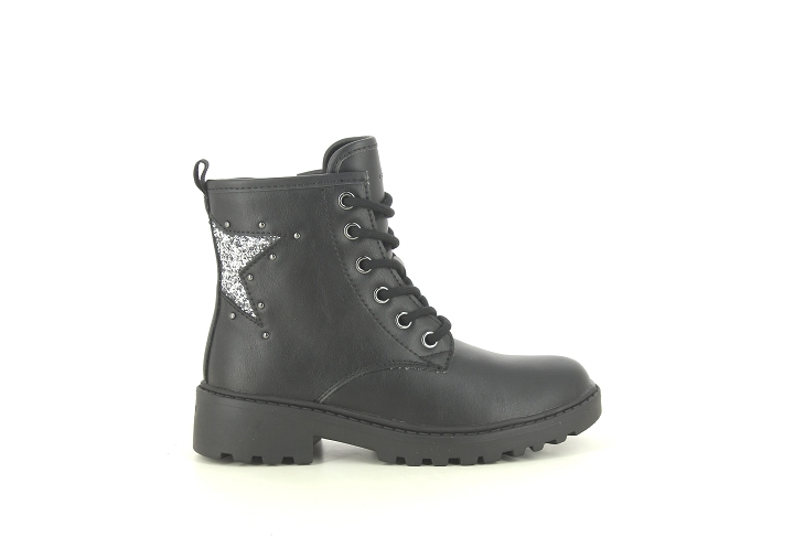 Geox jr bottillons j9420g noir