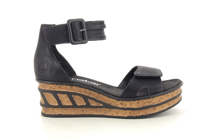 Rieker compense 68194 noir