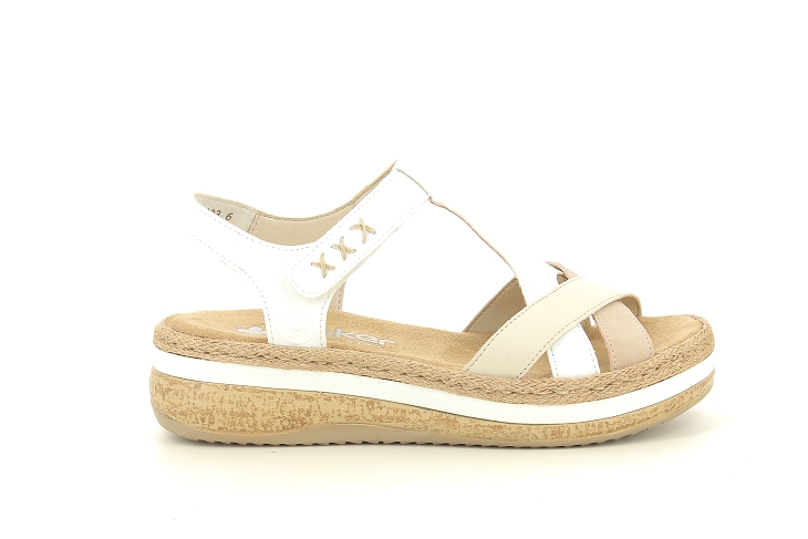 Rieker nu pied v0919 blanc