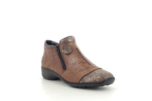 Rieker bottines 58388 marron