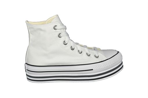 Converse toiles platform hi eva blanc