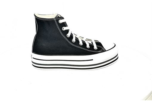 Converse toiles platform hi noir