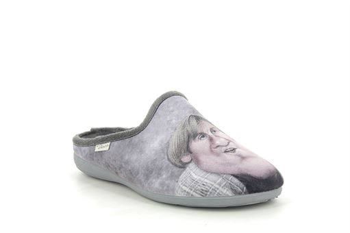 La maison de l espadrille pantoufles 6769 gris