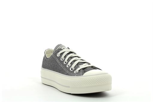 Converse sneakers chucktaylor lift ox argent
