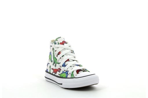 Converse toiles chuck dino blanc