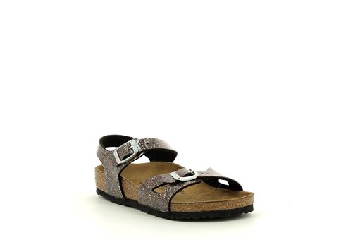 Birkenstock jr nu pied rio kid noir