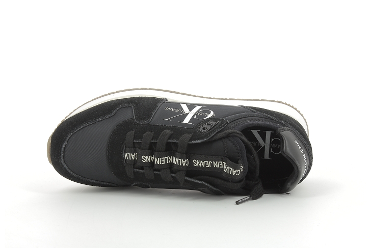 Calvin klein sneakers runner laceup sock m noir7022002_5