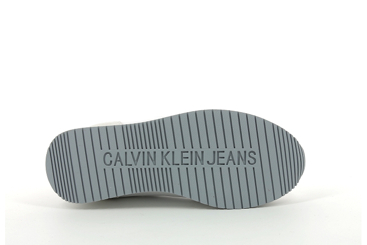 Calvin klein sneakers runner laceup sock m blanc7022003_6