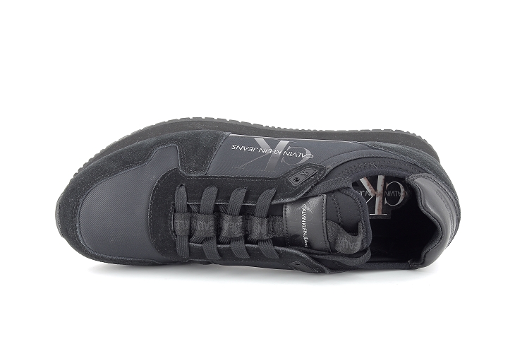 Calvin klein sneakers runner laceup sock m noir7022004_5