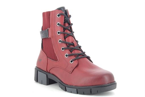 Mustang bottines 1443 502 rouge