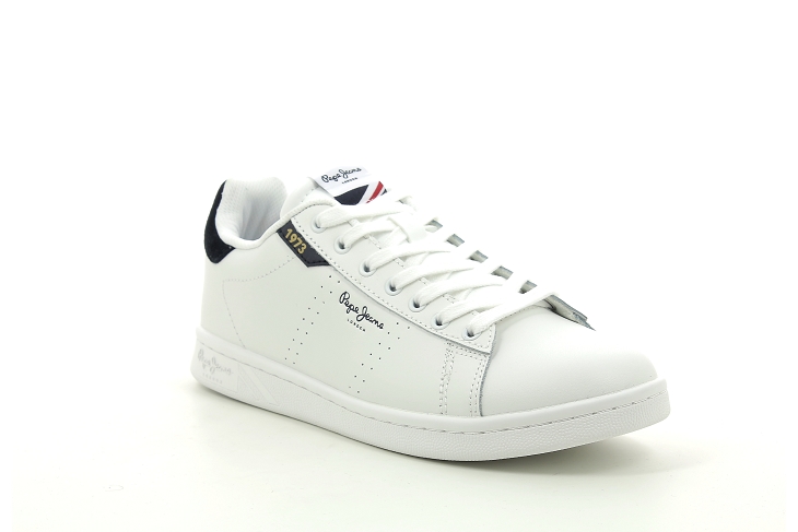 Pepe jeans sneakers player basic m blanc