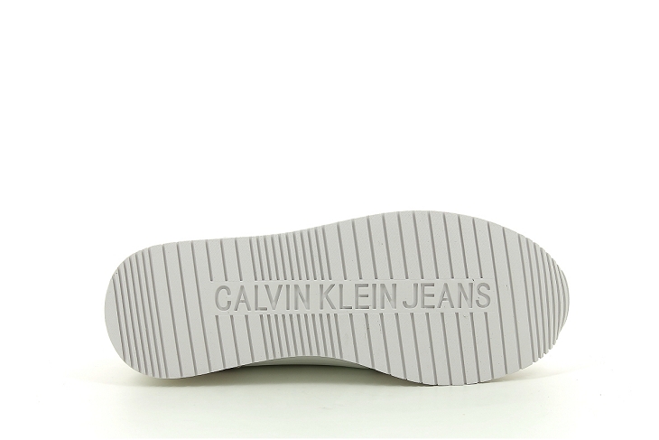 Calvin klein sneakers runner sock laceup blanc7067801_6