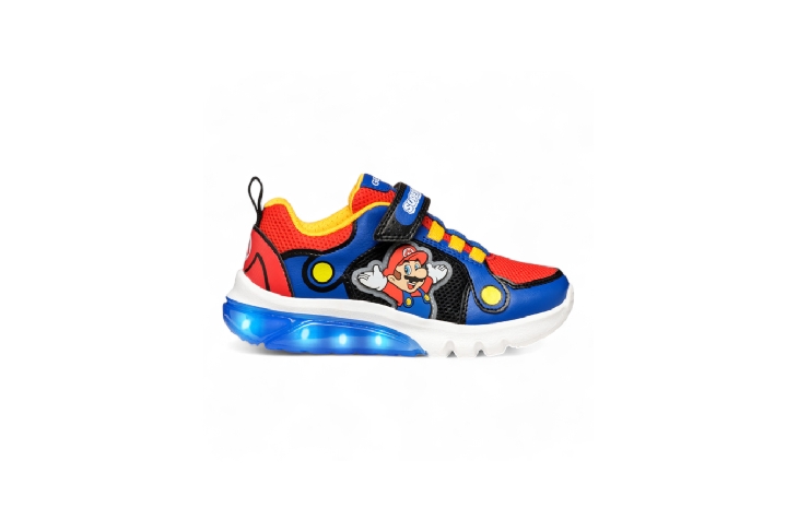 Geox jr baskets et sneakers j55lbf bleu