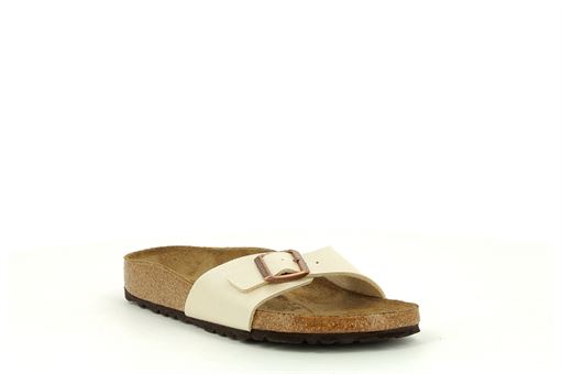 Birkenstock nu pied madrid f ecru