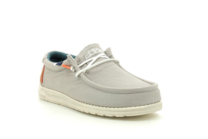 Dude mocassins wally washed gris