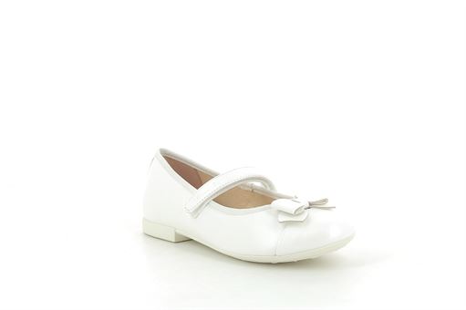 Geox jr ballerines j3555a blanc