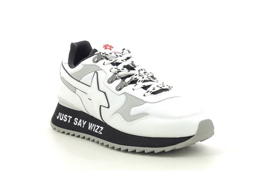 W6yz baskets et sneakers yak m blanc