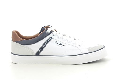 Pepe jeans toiles kenton stage m blanc