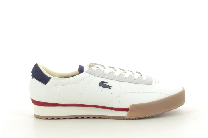 Lacoste baskets et sneakers aura 225 7 sma blanc