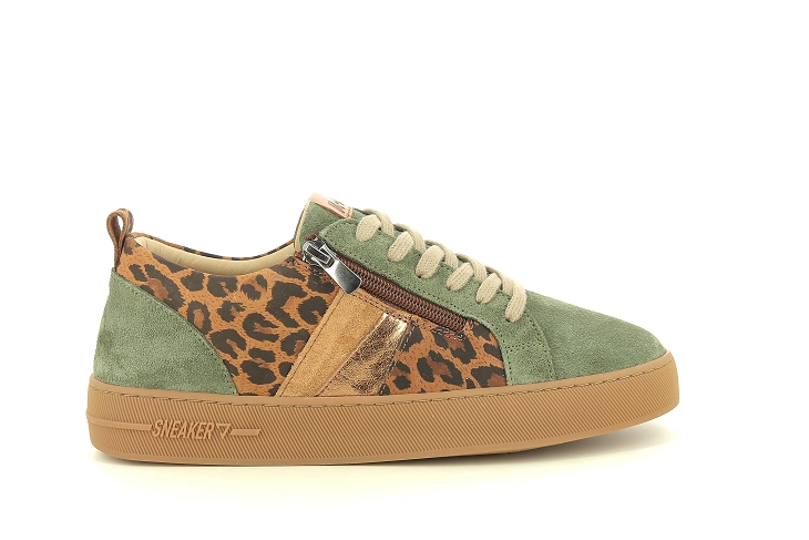 K mary baskets et sneakers cocker vert