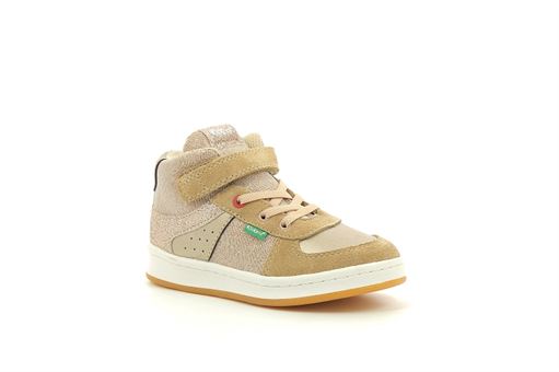 Kickers junior sneakers bilbon beige