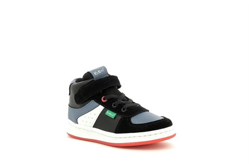 Kickers junior sneakers bilbon noir