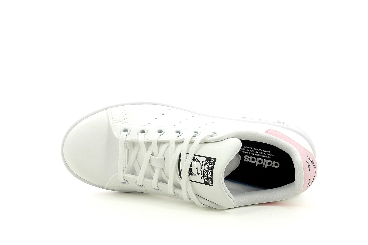 Adidas sneakers stan smith j blanc1342541_5