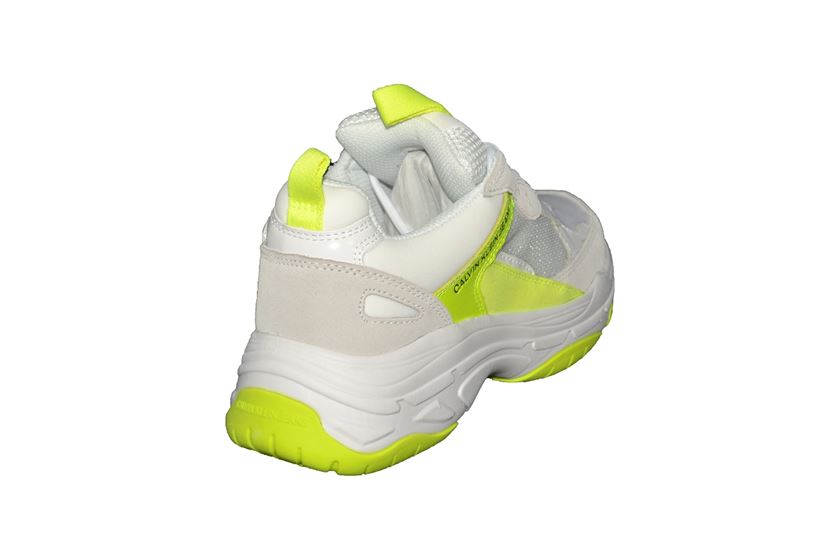 calvin klein maya white chunky sneakers