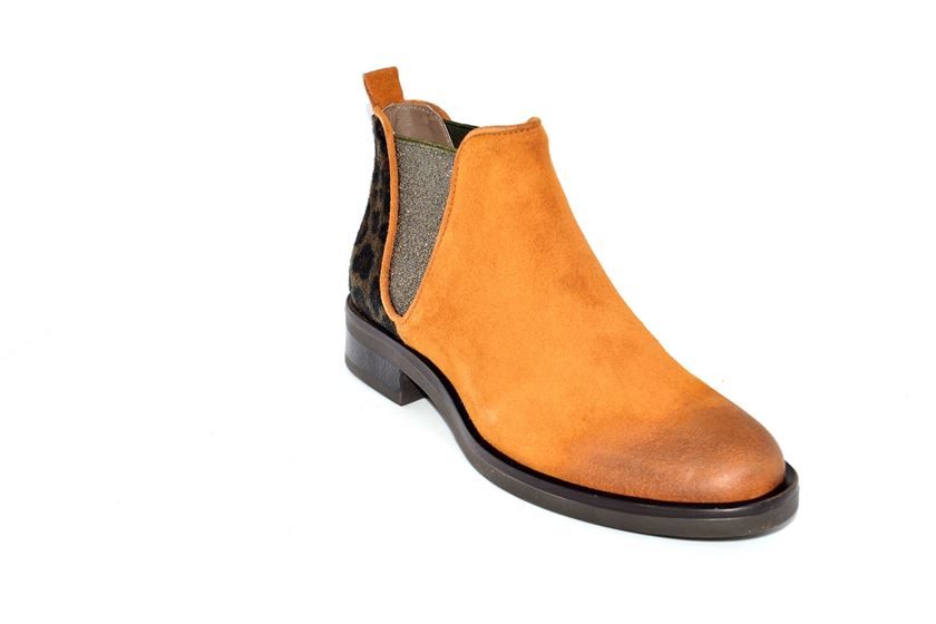 bottines moutarde