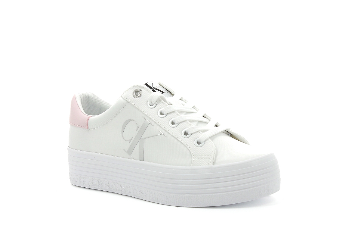 Calvin klein sneakers vulcanized blanc2068101_1