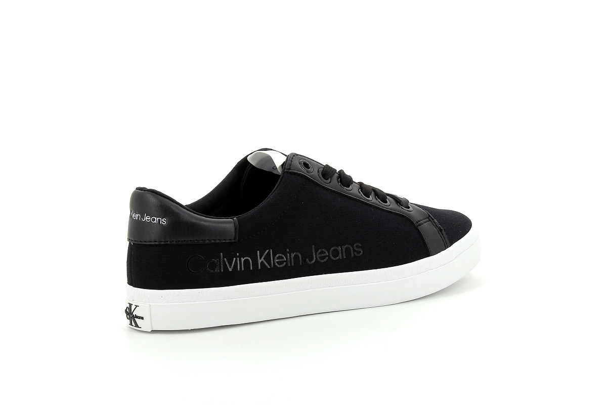 Calvin klein sneakers low profile sneaker laceup co noir2149602_4