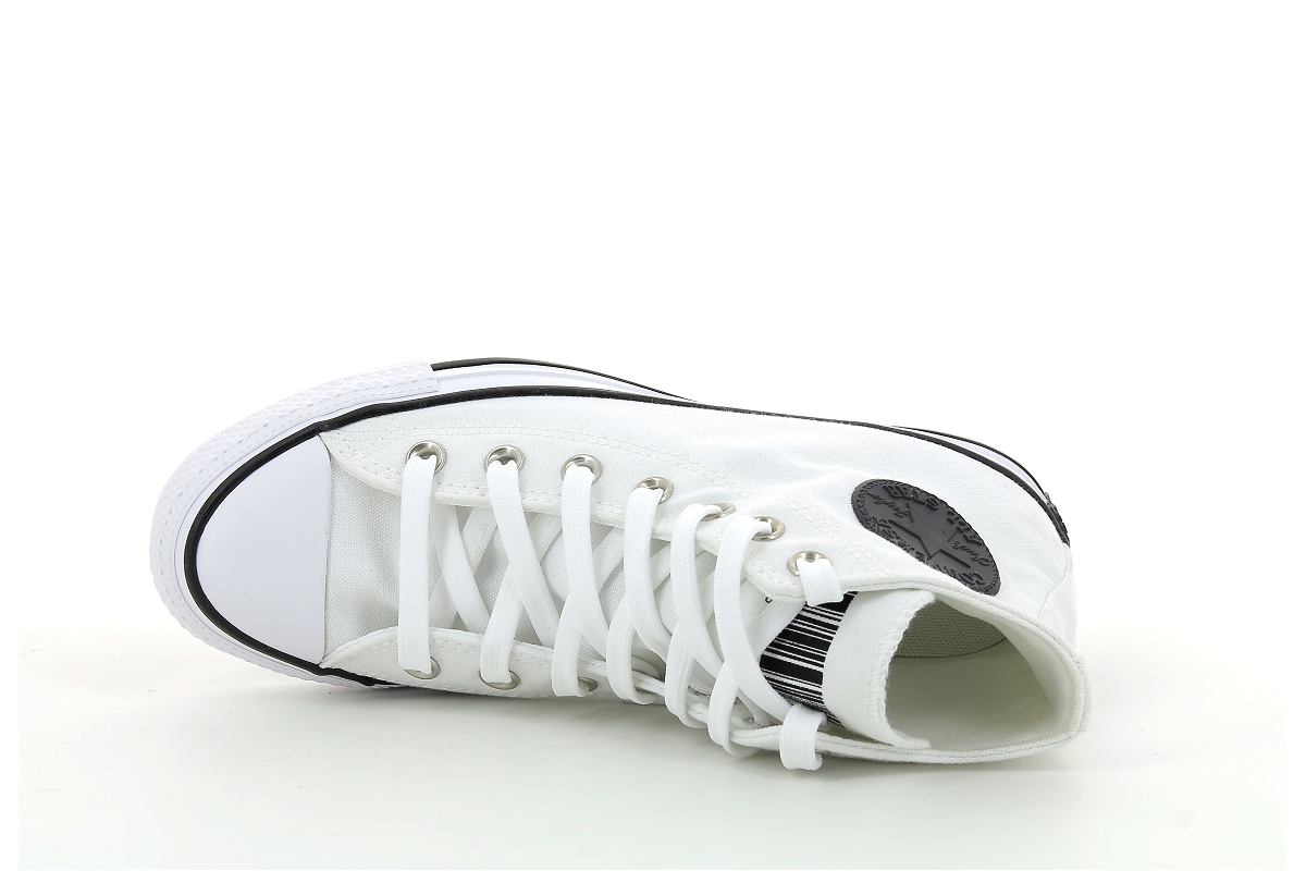 Converse sneakers ctas hi codebarre blanc2237801_5