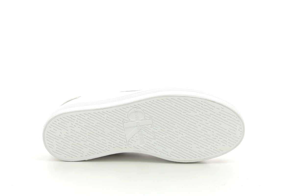 Calvin klein sneakers flatform lace up blanc2242301_6