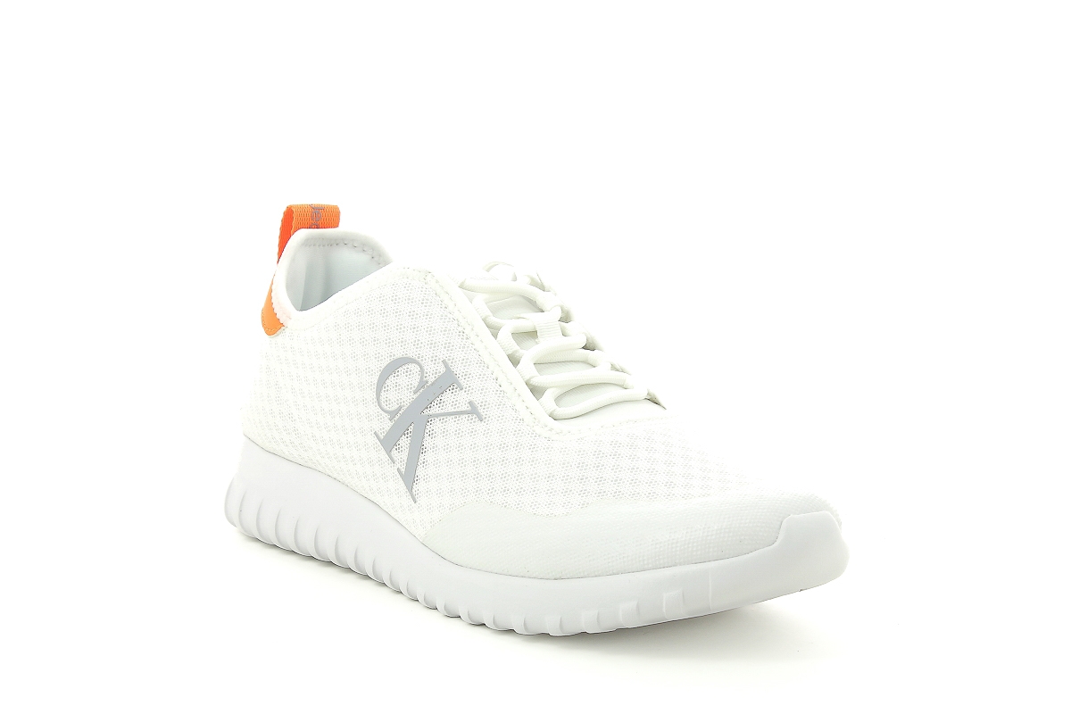 Calvin klein sneakers sporty runner blanc2338301_1
