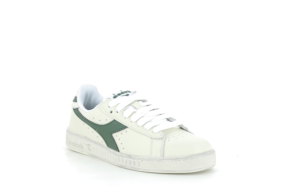 Diadora sneakers game low waxed blanc2354801_1