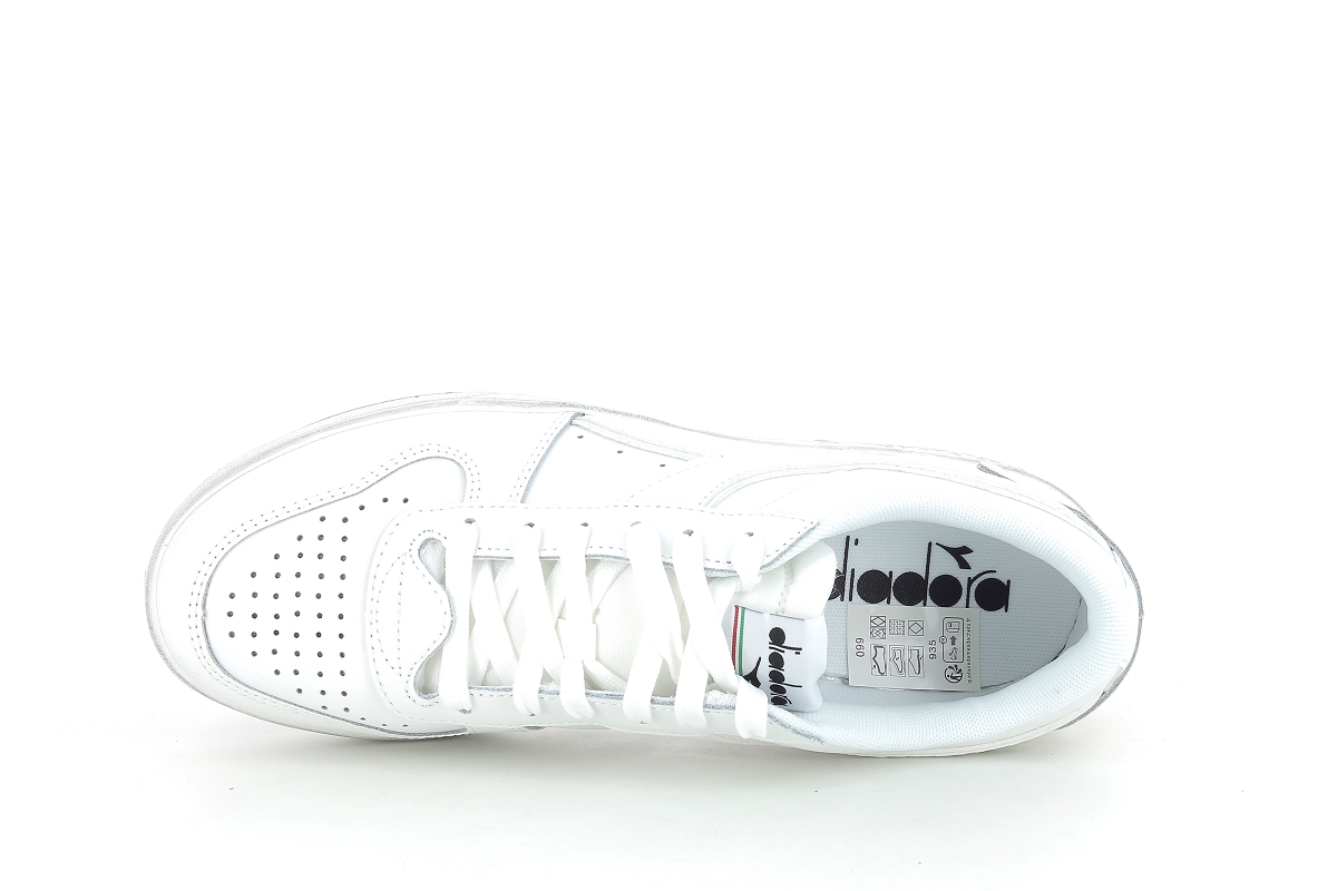 Diadora sneakers magic basket low blanc2355001_5