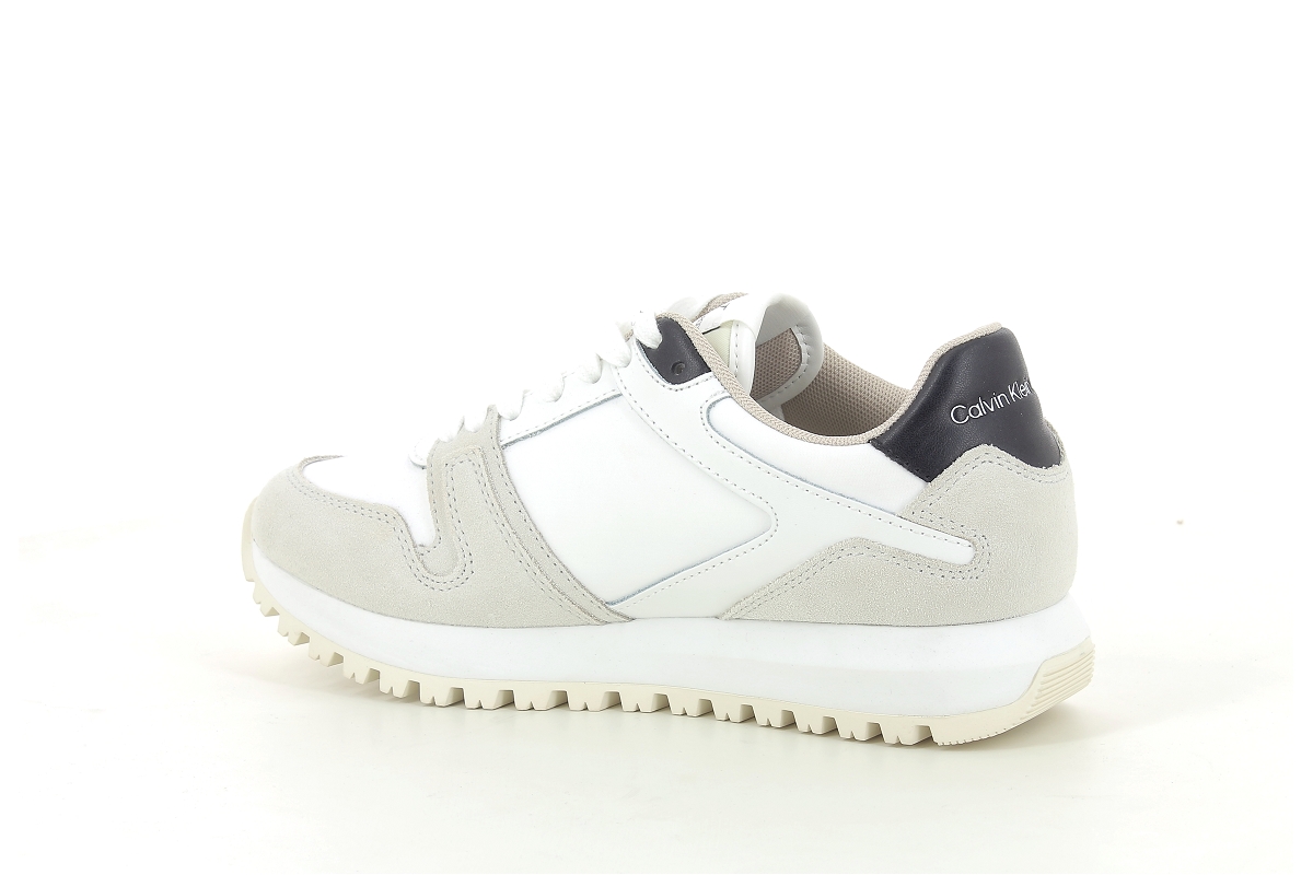 Calvin klein sneakers toothy run lace up blanc2377801_3