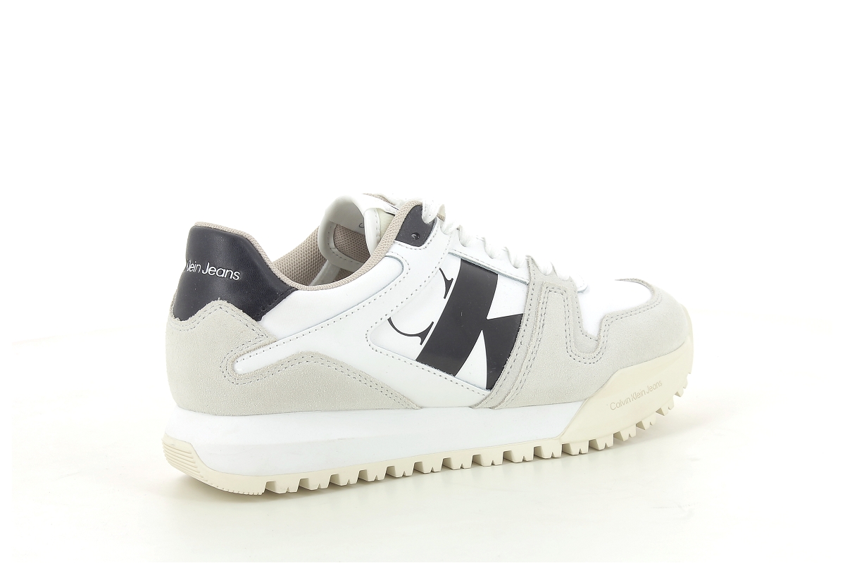 Calvin klein sneakers toothy run lace up blanc2377801_4