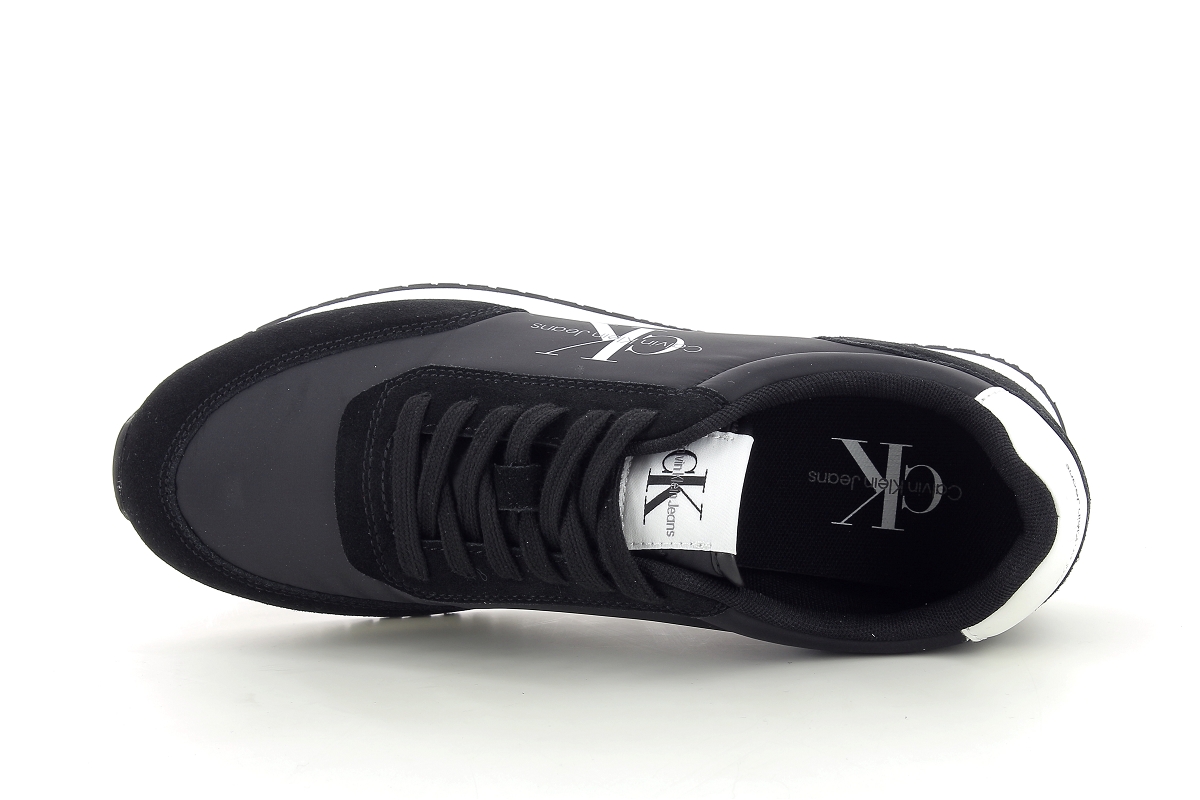 Calvin klein sneakers retro runner su ny mono noir2384701_5