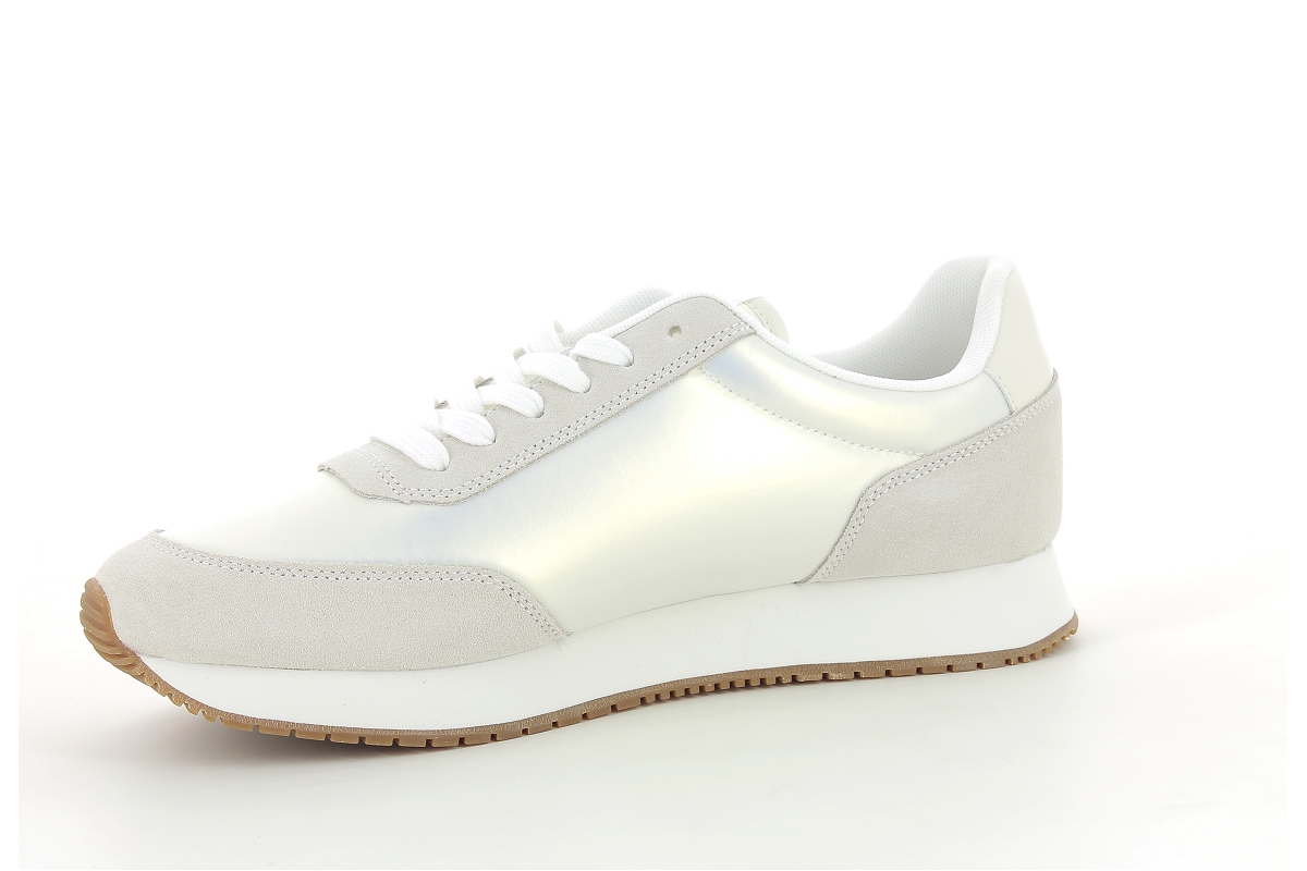 Calvin klein sneakers retro runner low laceup ny pearl blanc2385701_2