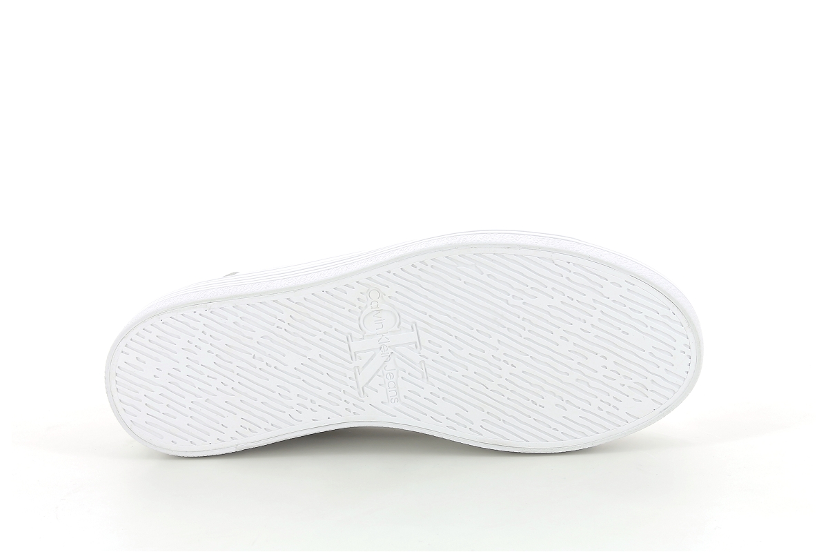 Calvin klein sneakers vulc flatform laceup  ny refl wn blanc2385901_6