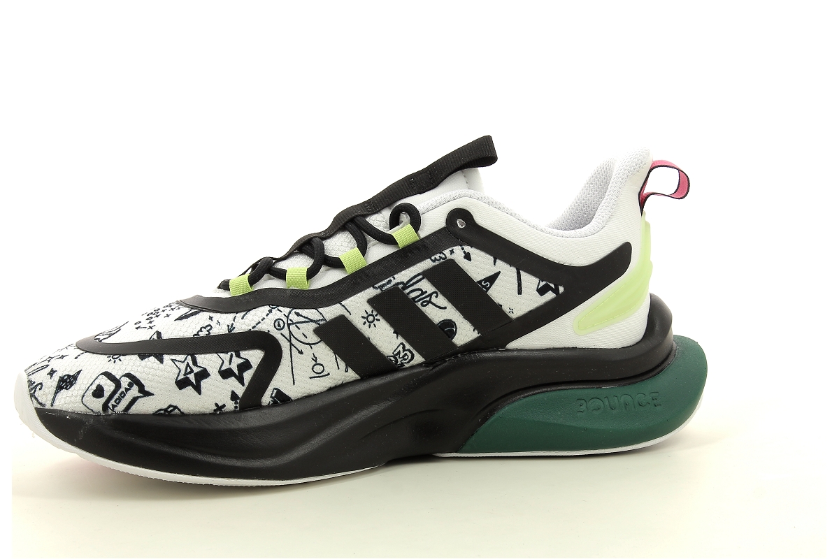Adidas sneakers alpha bounce plus blanc2408501_2