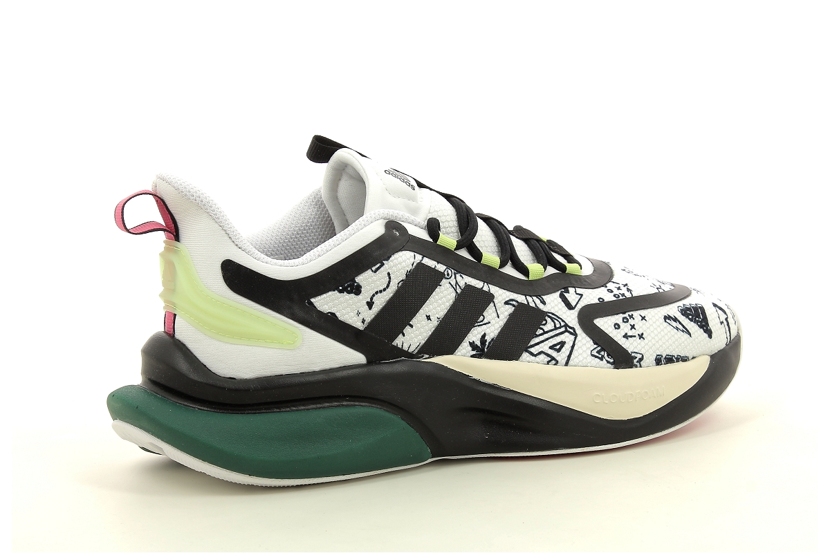 Adidas sneakers alpha bounce plus blanc2408501_4