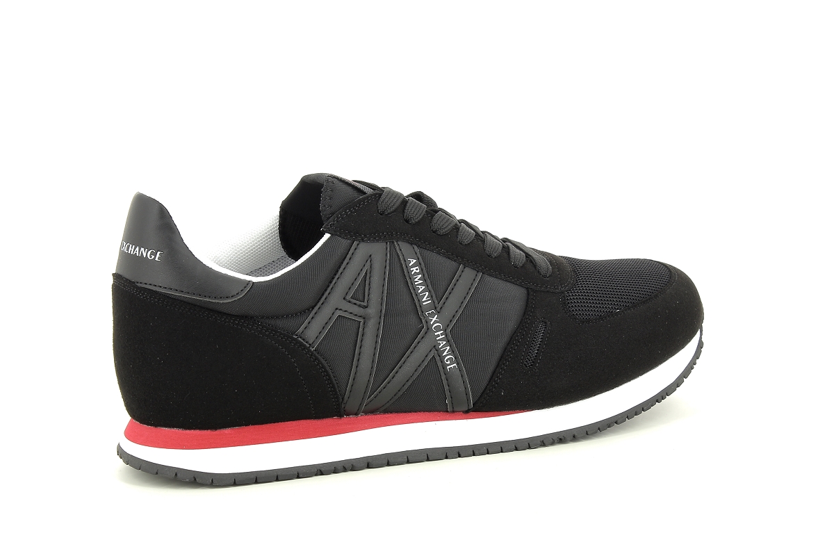 Armani exchange sneakers xux017 noir2409101_4