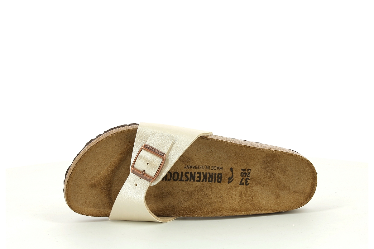 Birkenstock sandales madrid f birko ecru8018915_5