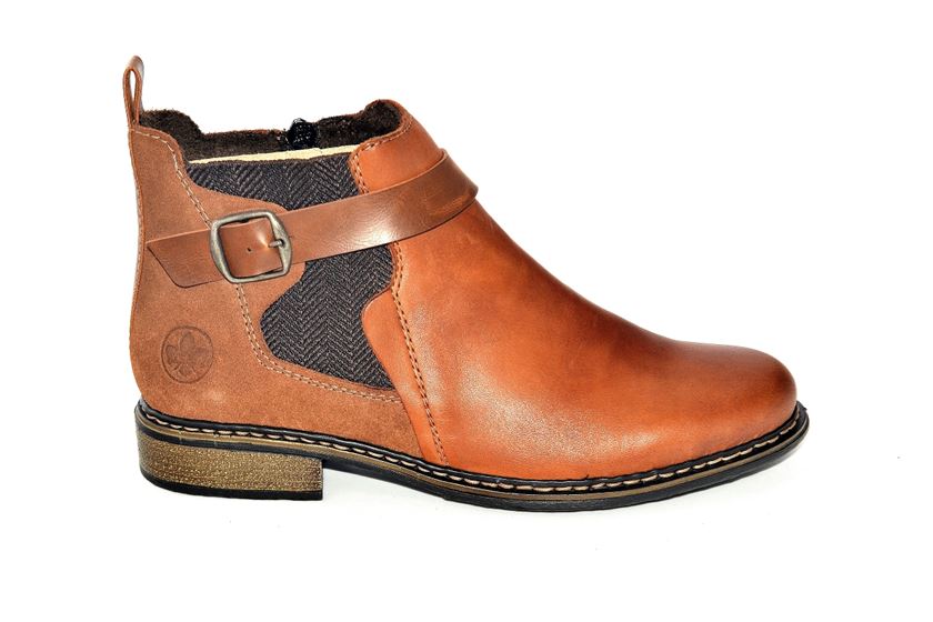 bottines rieker marron